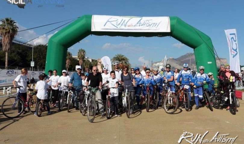 Start della pedalata