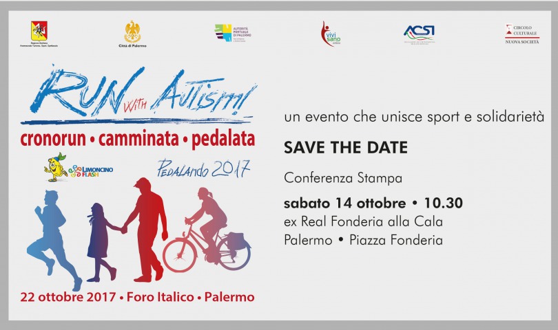 conferenza stampa 'Run with Autism 2017'