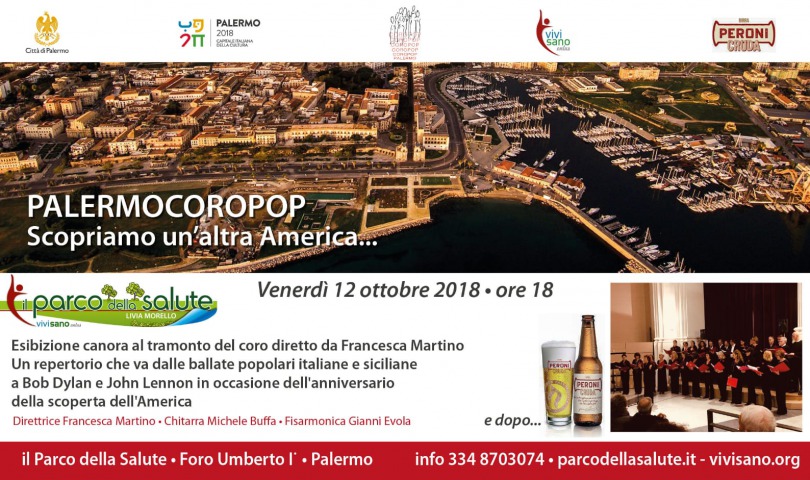 Palermo Coropop scopre un'altra America. Un coro al tramonto con aperitivo