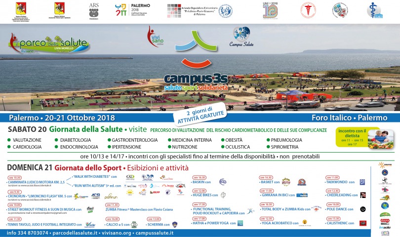 Programma completo del Campus 3S - 20 e 21 ottobre 2018