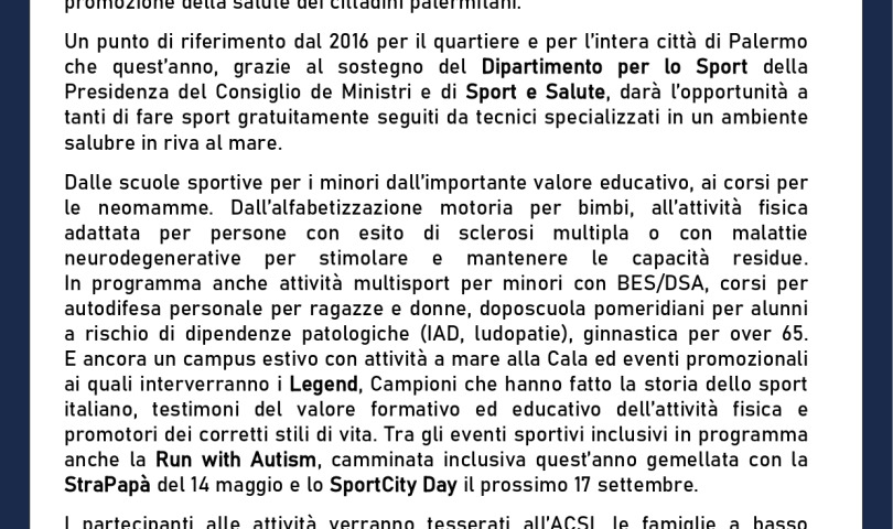 Comunicato stampa