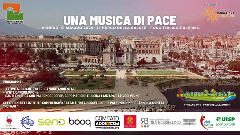 Una Musica di Pace e tanto sport al Parco...